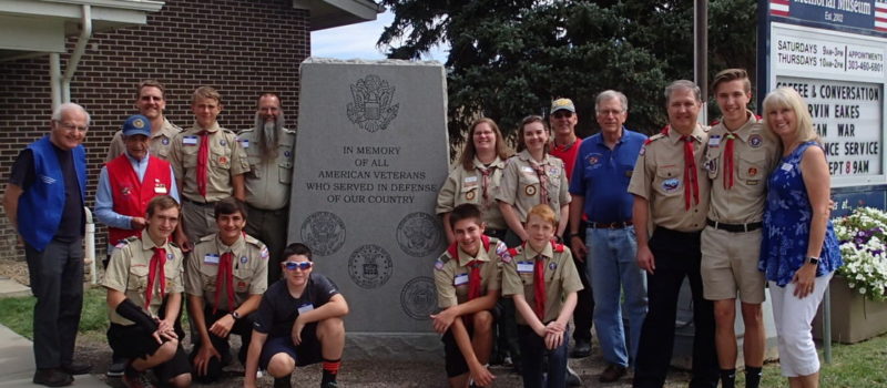 Boy Scouts and Cub Scouts visit the museum